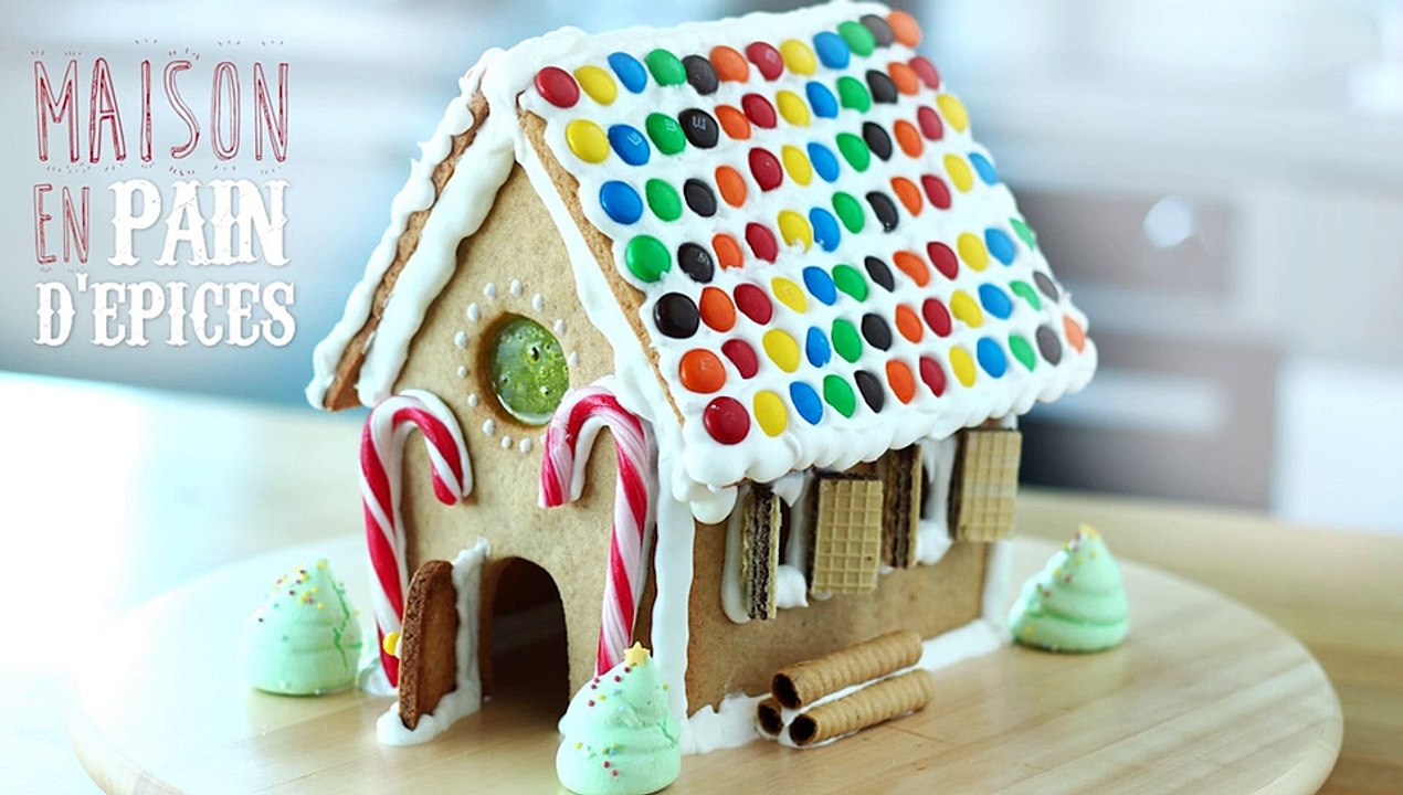 Lebkuchenhaus für weihnachten