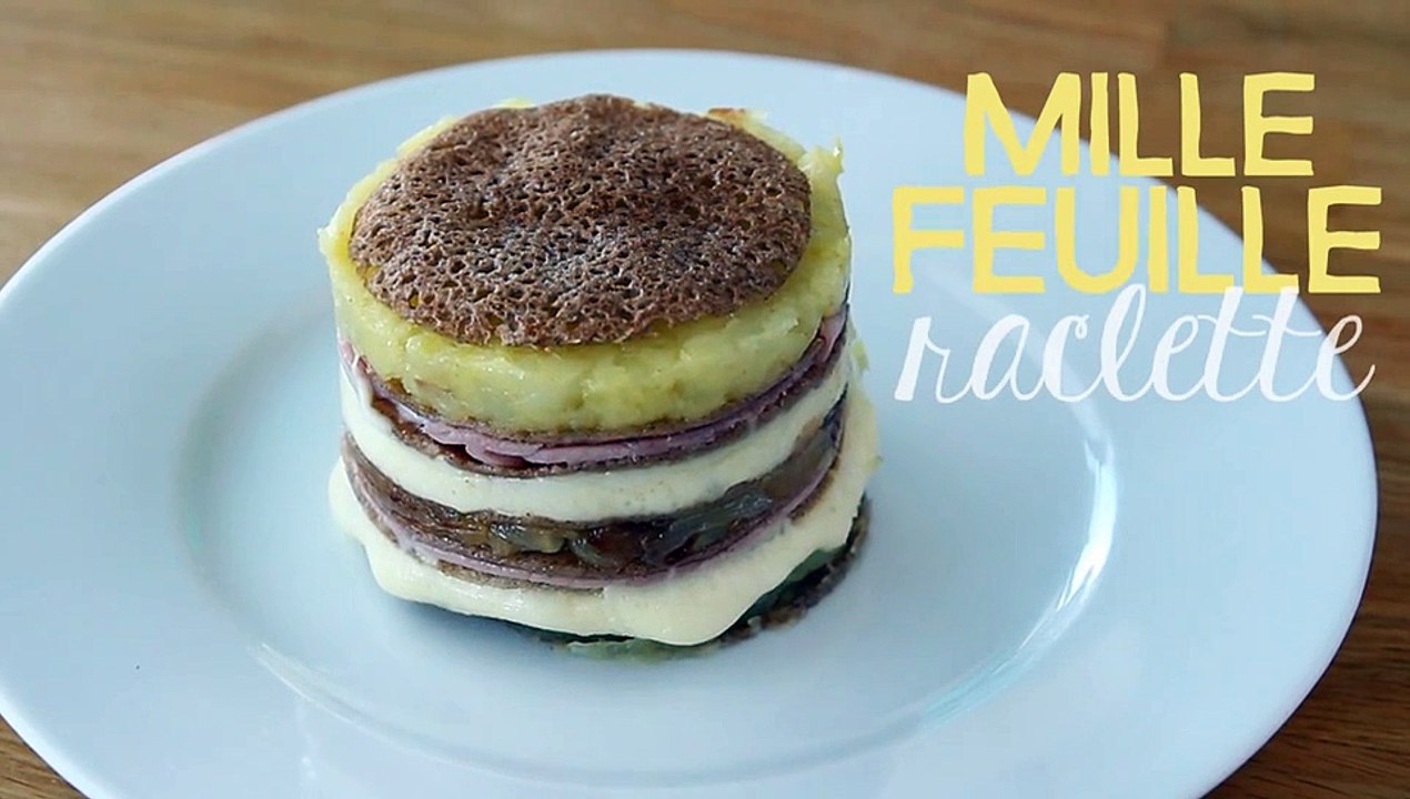Mille feuille de raclette