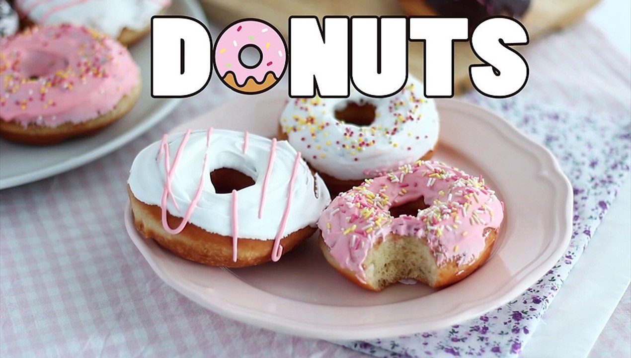 Donuts auf amerikanische art