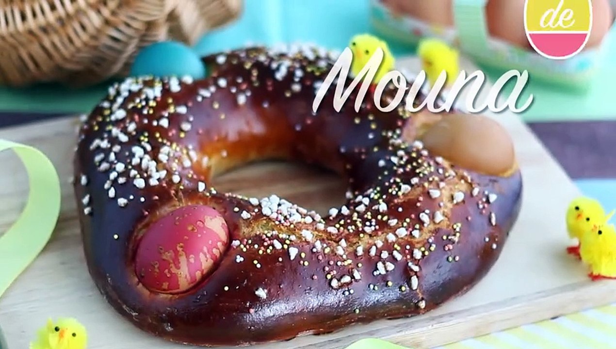 Mouna, traditionelles osterbrioche