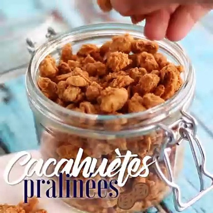 Erdnüsse mit pralinen, die lieblinge