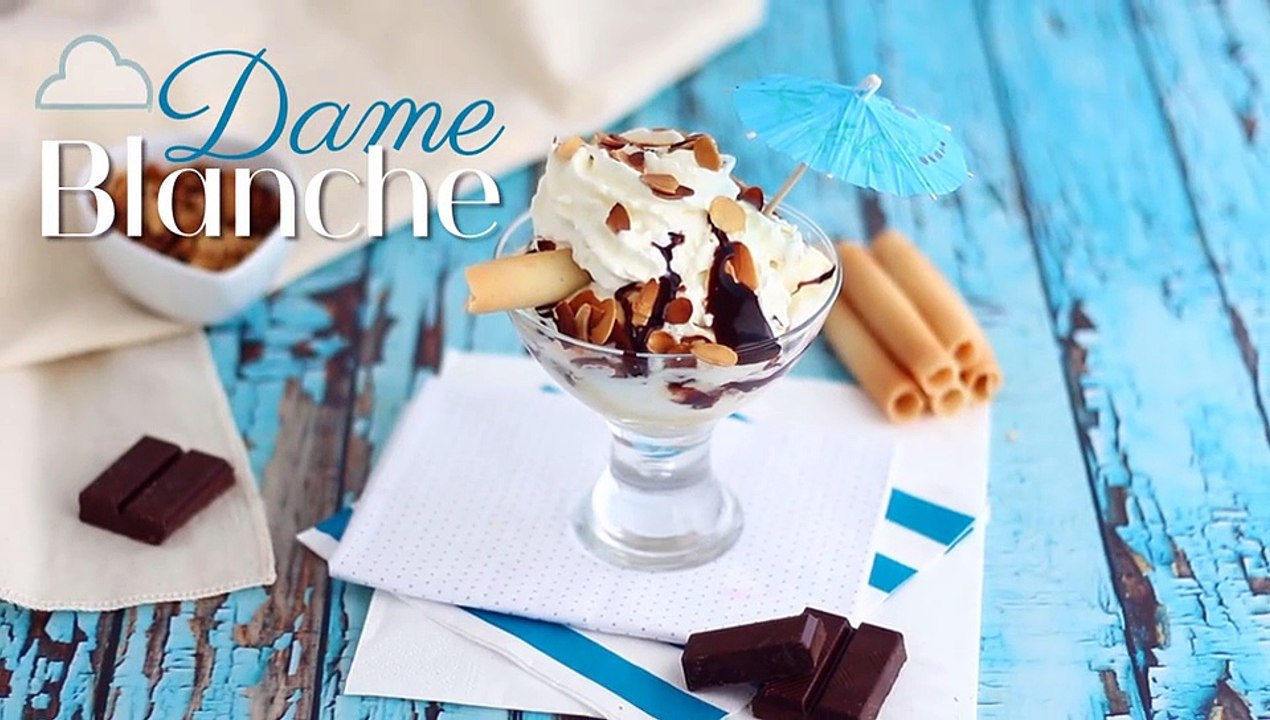 Dame blanche, das einfache ultra-gourmet-eis