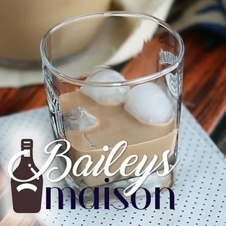 Hausgemachte baileys, der irische whiskey-likör
