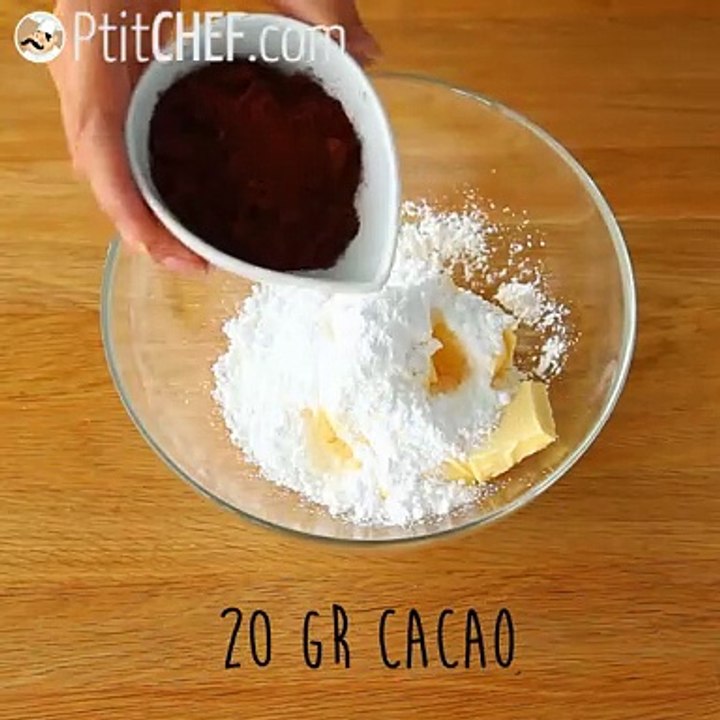 Wiener mürbeteig mit kakao