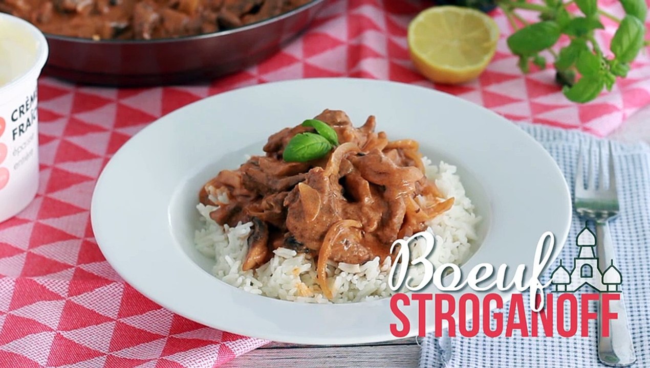 Rindfleisch stroganoff einfach und schnell