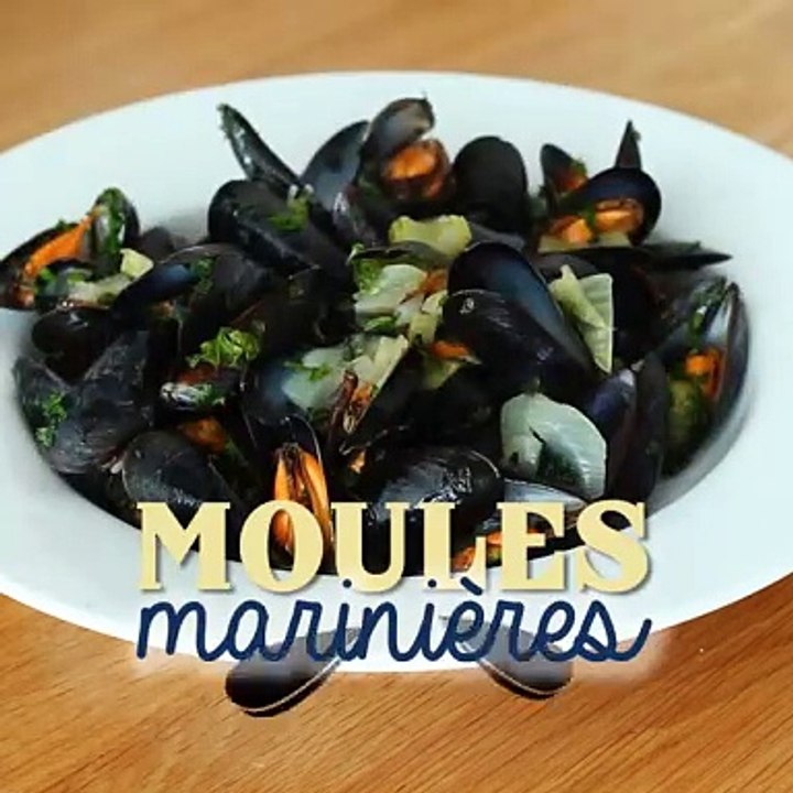 Moules marinières, ein einfaches und köstliches rezept