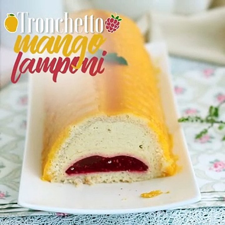 Mango-himbeer-torte