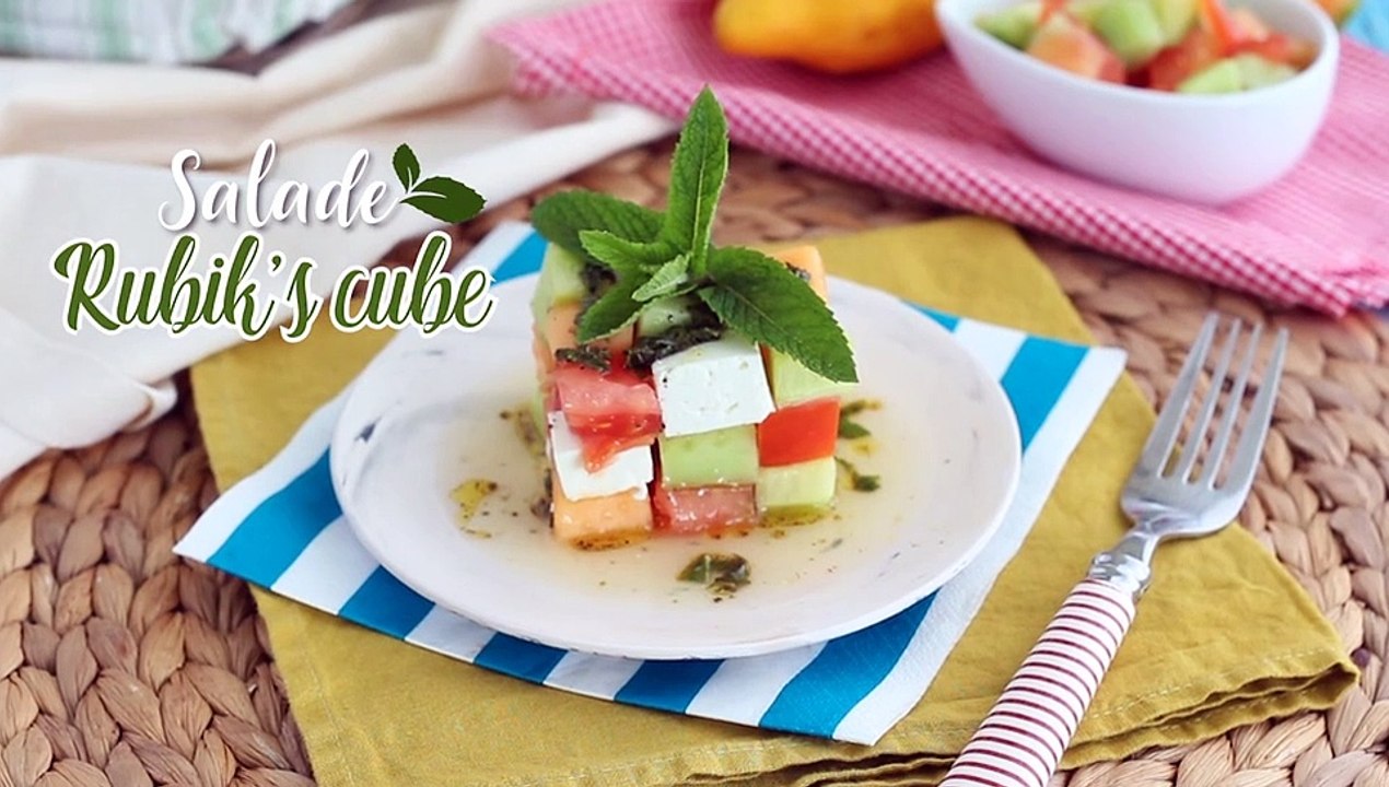 Rubik's cube-salat