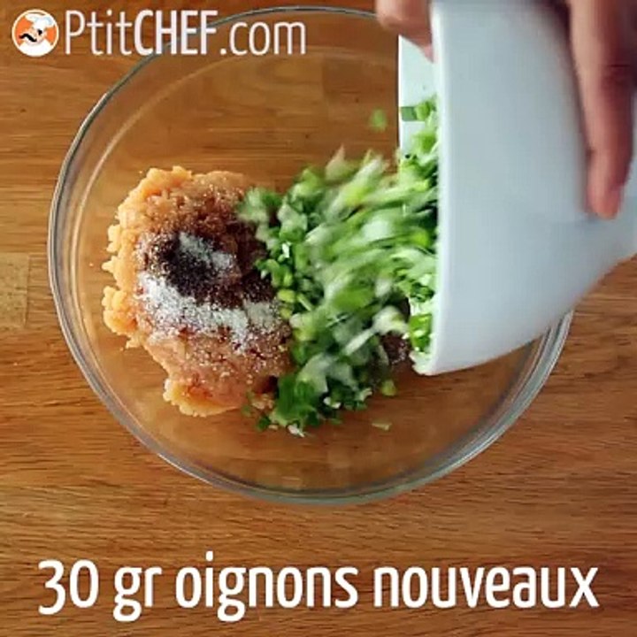 Gedämpfte teigtaschen - bouchons réunionnais mit huhn