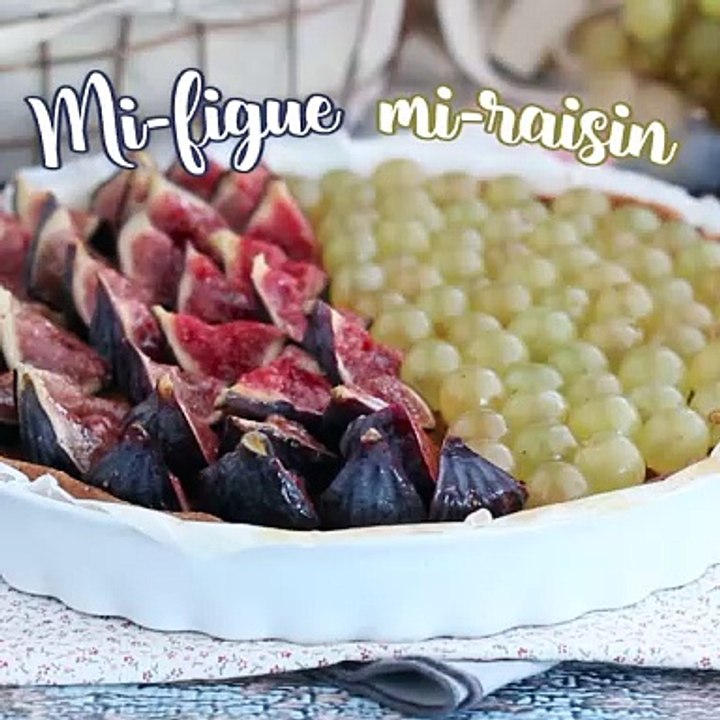 Tarte mi-figue mi-raisin