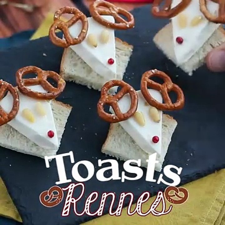 Toast kuh, die lacht rentiere