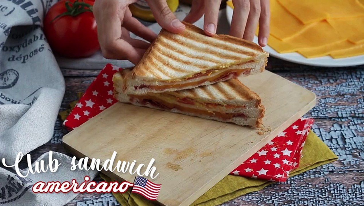 Amerikanischer sandwich club