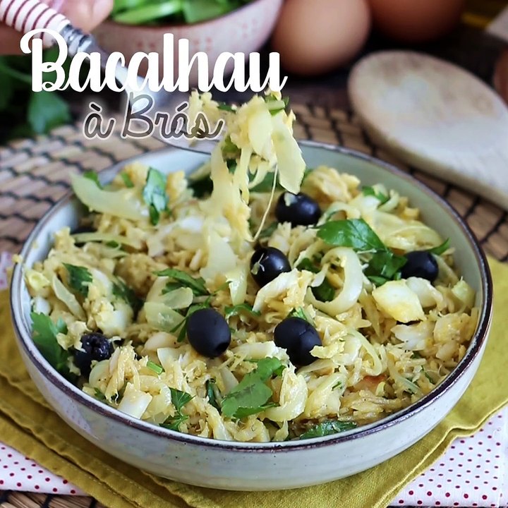 Bacalhau à brás von petitchef