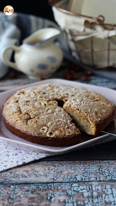 Haselnuss, der zartschmelzende und knusprige haselnusskuchen mit 5 zutaten!