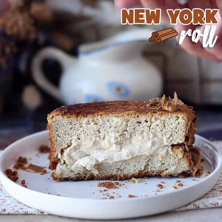 New york roll express mit spekulatius - schnelles und günstiges rezept