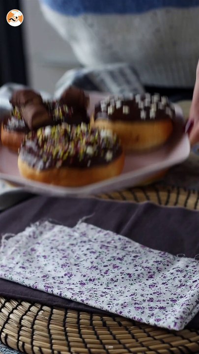 Donuts aus dem ofen, die gesunde, aber leckere variante