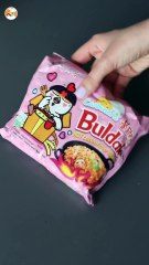 Wie kocht man buldak-nudeln mit carbonara-geschmack? das beste rezept!