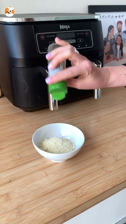 Zucchini-chips mit air fryer