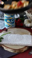 Pasta mit jakobsmuscheln, ein eleganter erster gang mit meeresfrüchten