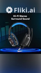 A36 Gaming Headset with Microphone for Pc, Xbox One Series X/s, Ps4, Ps5, Switch