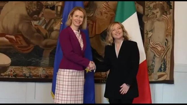Kaja Kallas da Meloni, sul tavolo Ucraina, Siria e Piano Mattei