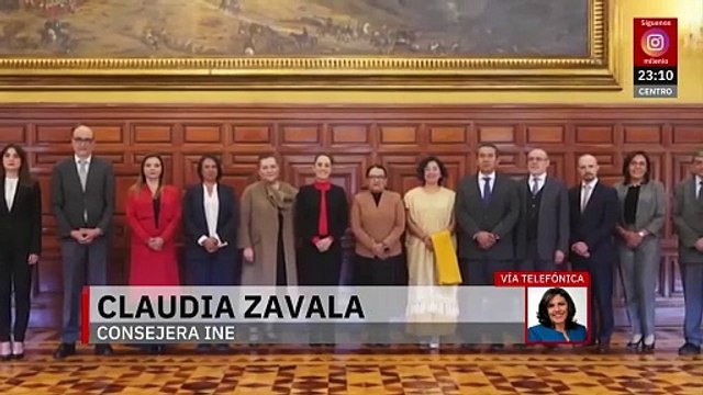 El INE obtendrá un incremento al presupuesto para la elección judicial: Claudia Zavala