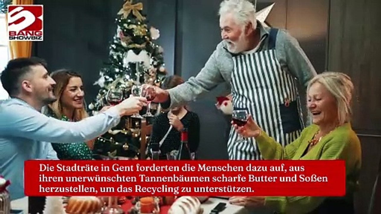 Belgier wurden davor gewarnt, ihre Weihnachtsbäume nicht zu essen.