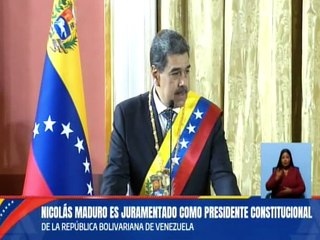 Pdte. Nicolás Maduro: Había que jurar ante la Asamblea Nacional y lo hemos hecho
