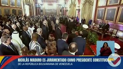 Nicolas Maduro Swears-In as President of Venezuela 🇻🇪