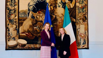 Ue, Kaja Kallas incontra Giorgia Meloni a Palazzo Chigi