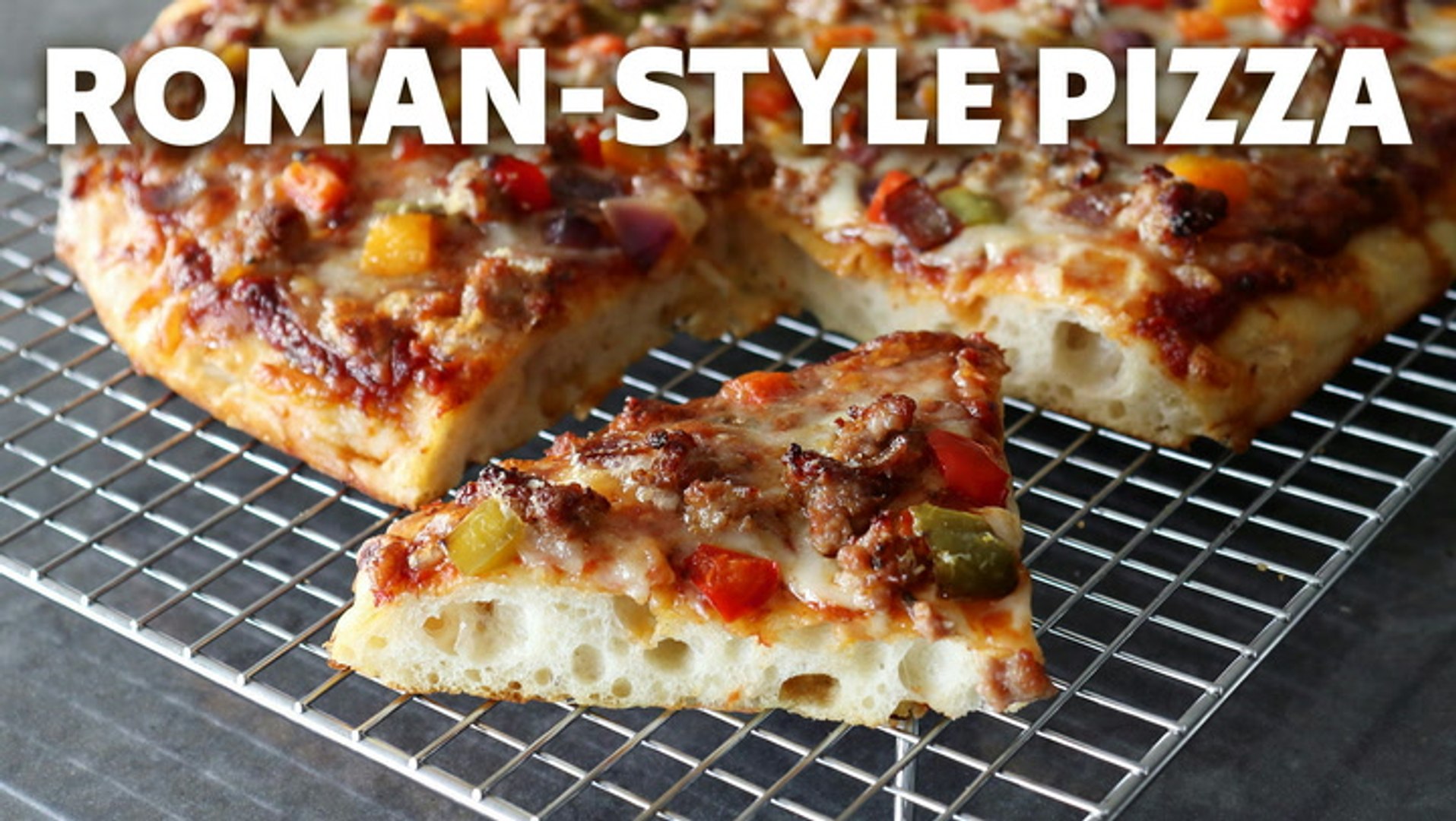 How to Make Chef John's Roman-Style Pizza