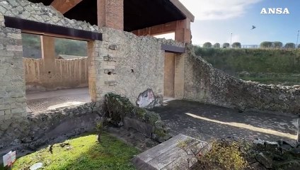 Al Parco archeologico di Ercolano riapre la Casa della Gemma