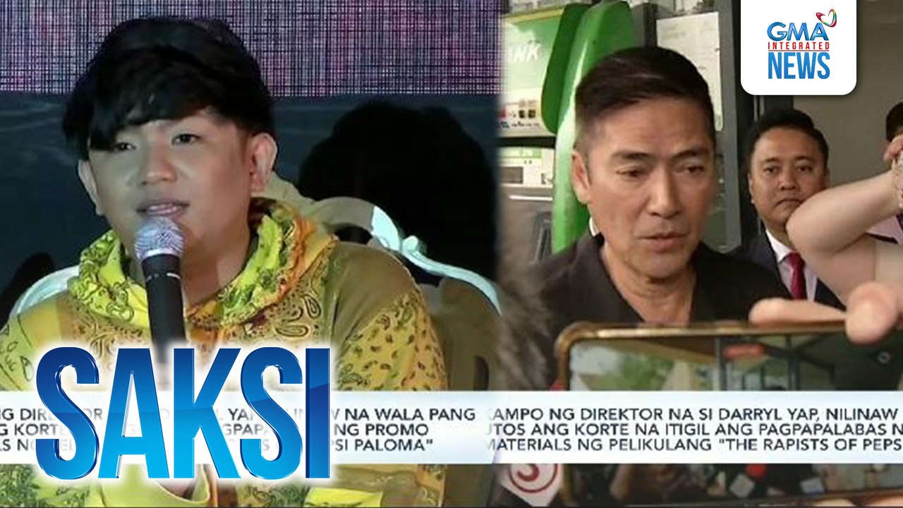 Kampo ng direktor na si Darryl Yap, nilinaw na wala pang utos ang korte na itigil ang pagpapalabas ng promo materials ng pelikulang "The Rapists of Pepsi Paloma" | Saksi