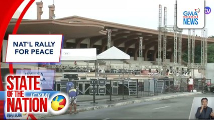 Nat'l rally for peace ng INC; Isyu sa pelikula ni Yap | SONA