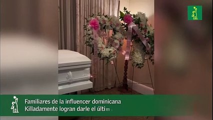 Familiares de la influencer dominicana Killadamente logran darle el último adiós