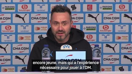 Marseille - De Zerbi demande de la patience pour Luiz Felipe