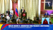 Maduro intenta hablar en inglés: 