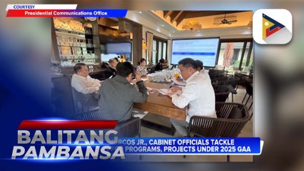 PBBM, Cabinet officials tackle guidelines for programs, projects under 2025 budget