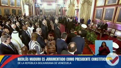 TOMA DE POSESION DE MADURO