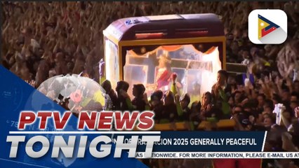 PNP says holding of #Traslacion2025 generally peaceful