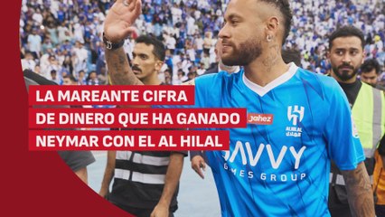 La astronómica cifra que ha ganado Neymar tras tocar el balón... 45 veces!