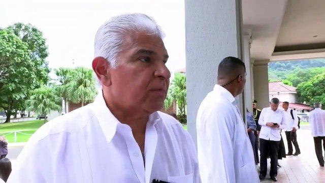 Presidente José Raúl Mulino reafirma la soberanía de Panamá sobre el canal