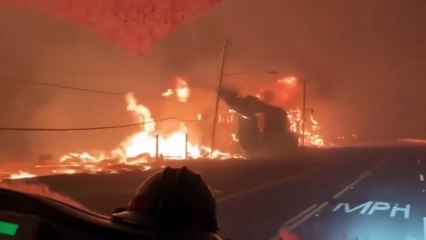 Wildfires in malibu burning multi million dollar houses to ashes