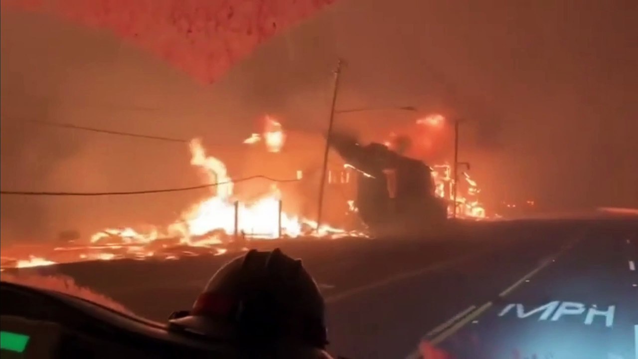 Wildfires in malibu burning multi million dollar houses to ashes