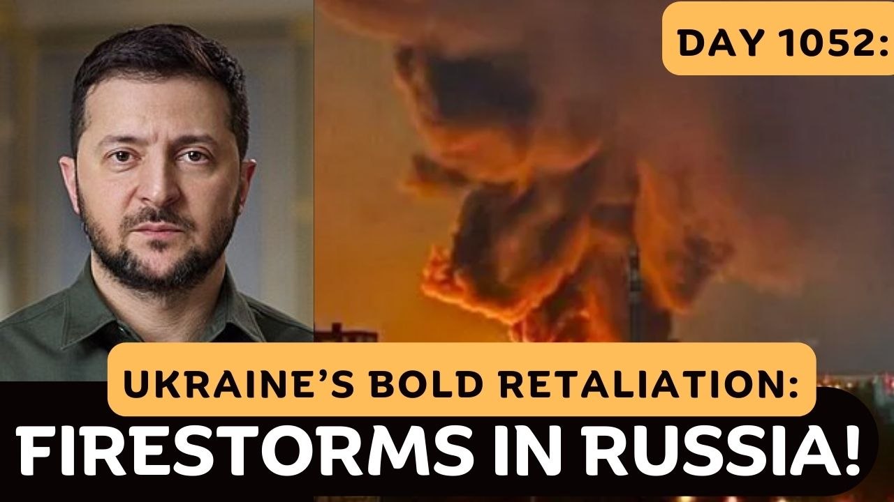 War Day 1052: Explosions, Fire, and a Surprise Trump-Putin Meeting