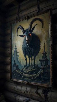 🎆 The Bleeding Goat: New Year Horror Trailer 🐐 | Suspense, Blood, and Terror!