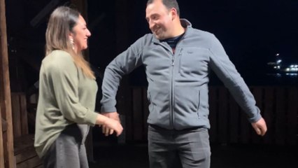 Man surprises love of his life with a wedding proposal while filming a romantic dance video