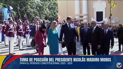 Maduro toma posse em meio sanções e acusações de fraude