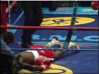 Зрелищный нокаут: Хаким Тафер - Бубакар Саного