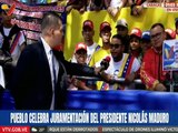 Caracas | Pueblo venezolano celebra juramentación del Pdte. Nicolás Maduro para el periodo 2025-2031